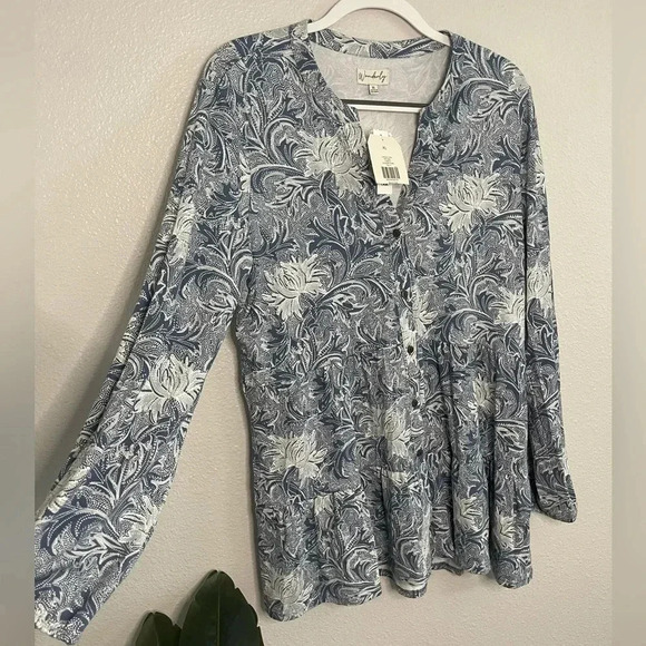 🌸NWT Wonderly Julianna Tunic - Picture 5 of 7